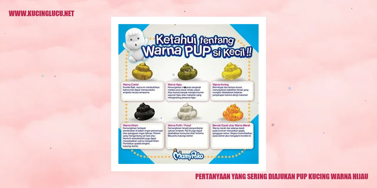 Kucing warna hijau
