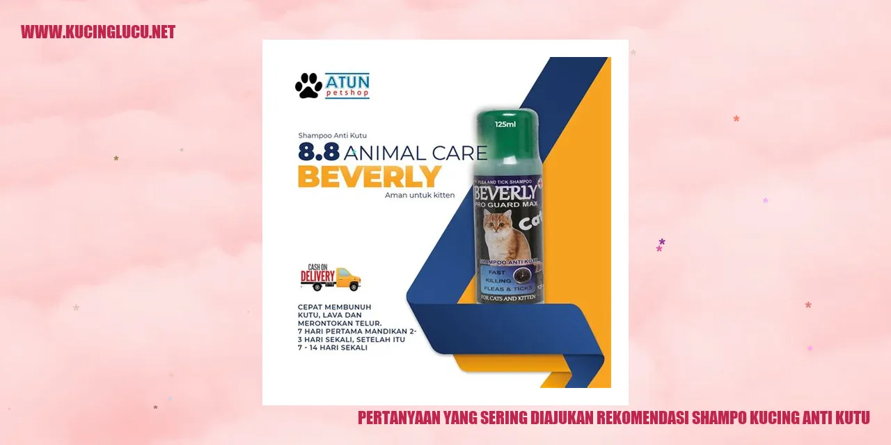 Shampo Kucing Anti Kutu