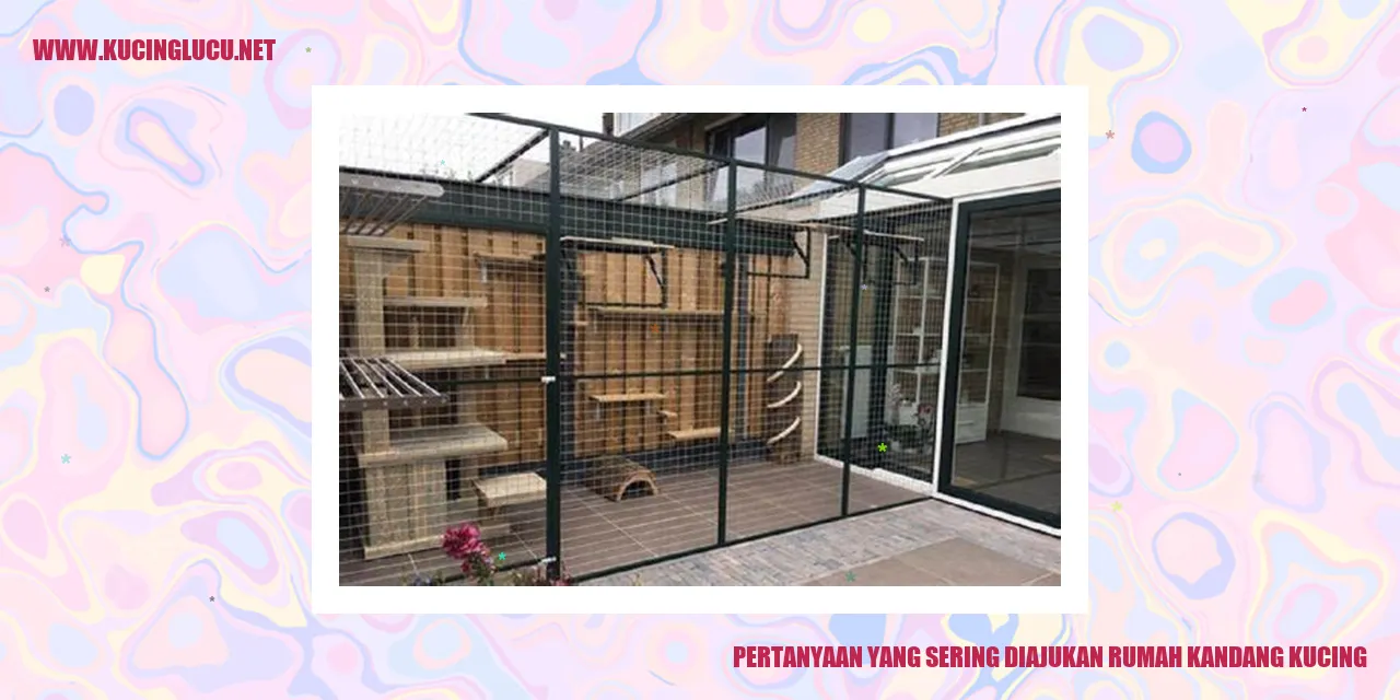 Rumah Kandang Kucing