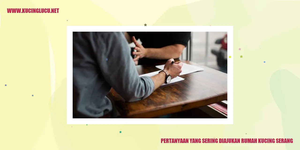 Pertanyaan yang Sering Diajukan rumah kucing serang