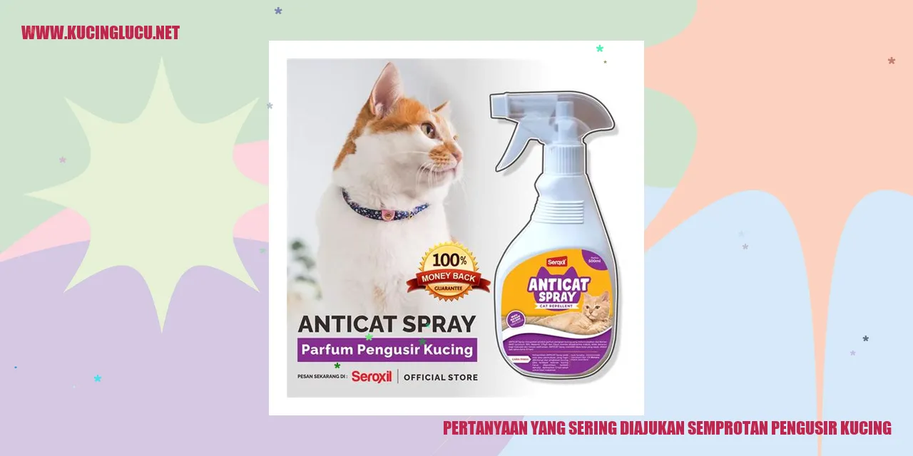 Semprotan Pengusir Kucing