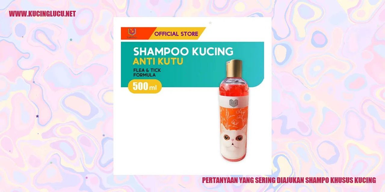 Gambar Shampo Khusus Kucing