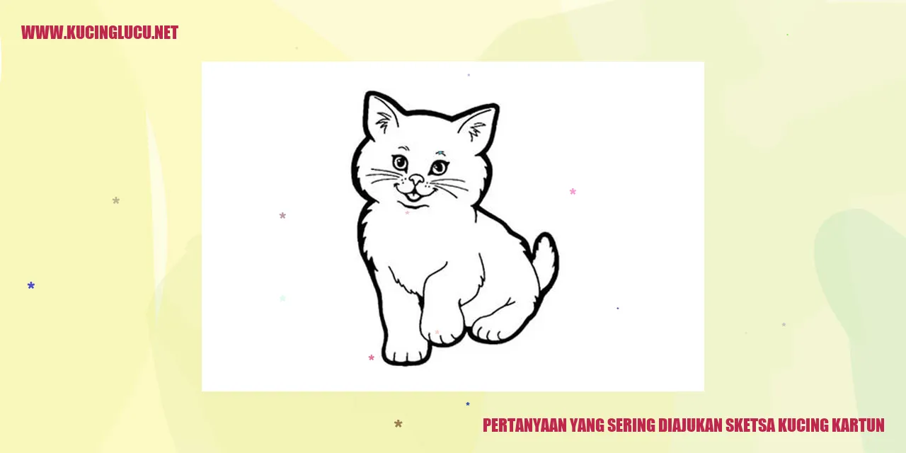 Pertanyaan yang Sering Diajukan sketsa kucing kartun