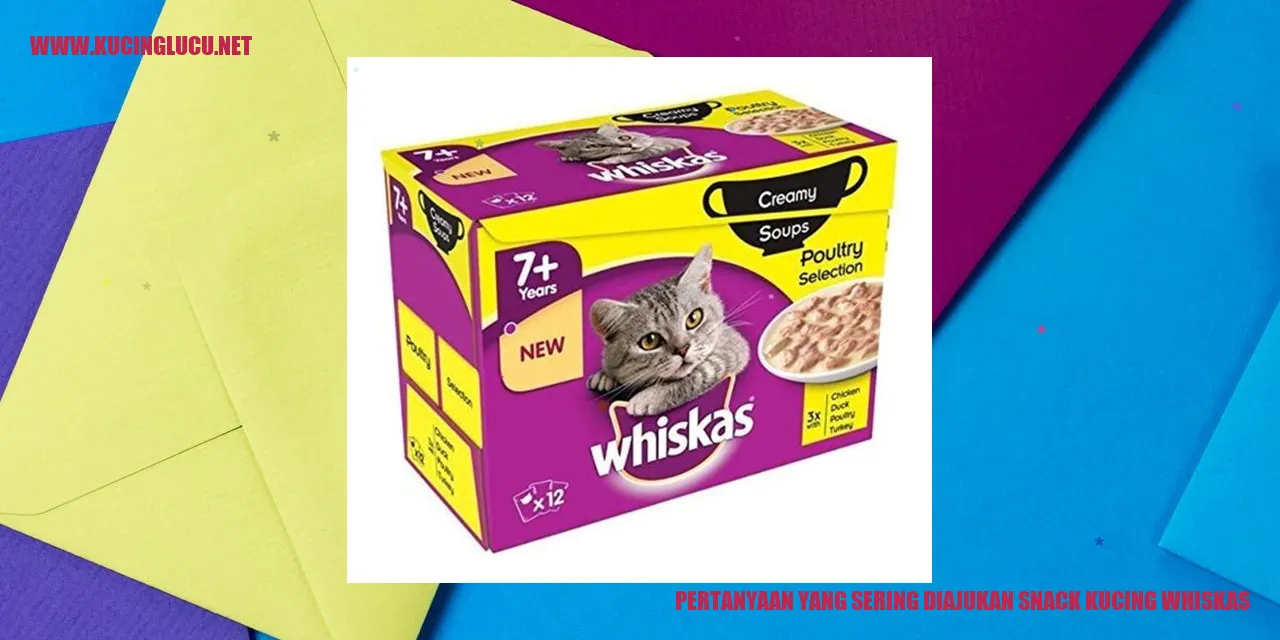 Gambar snack kucing Whiskas