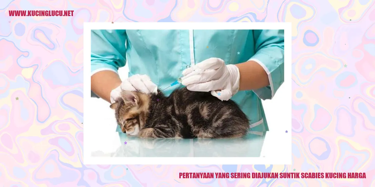 Pertanyaan yang Sering Diajukan suntik scabies kucing harga