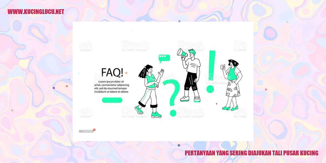 Gambar Kucing dengan Tali Pusar