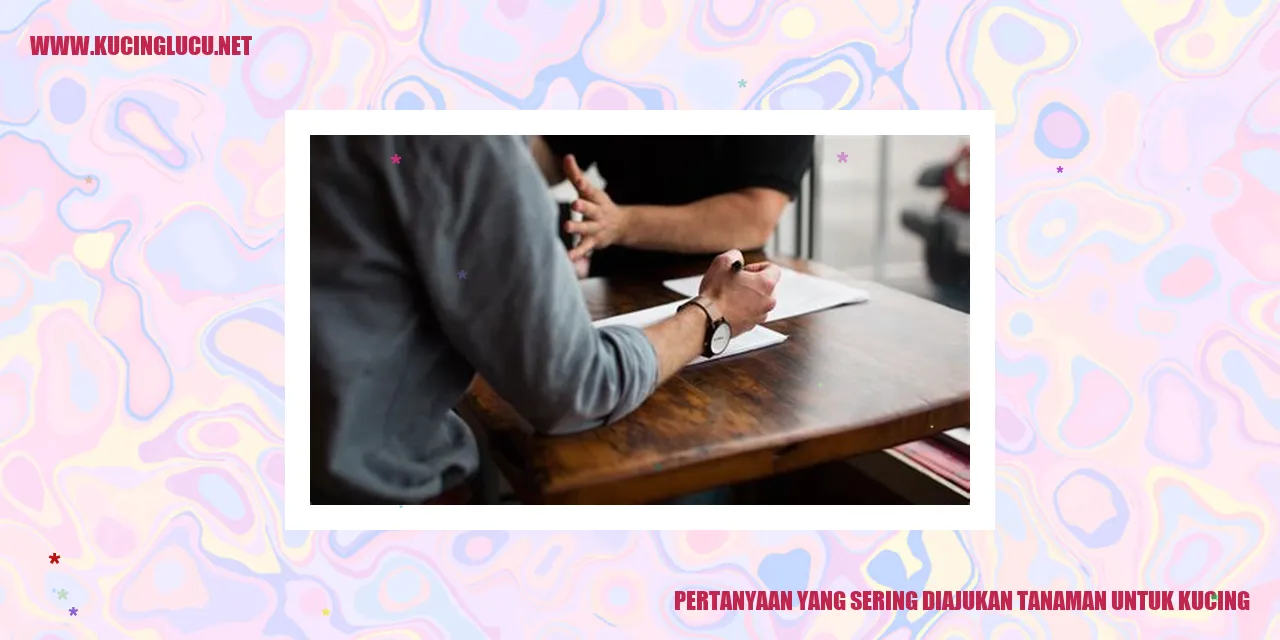 Tanaman Aman untuk Kucing