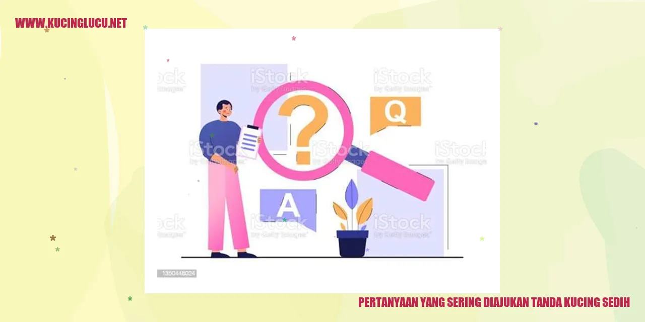 Gambar tanda kucing sedih