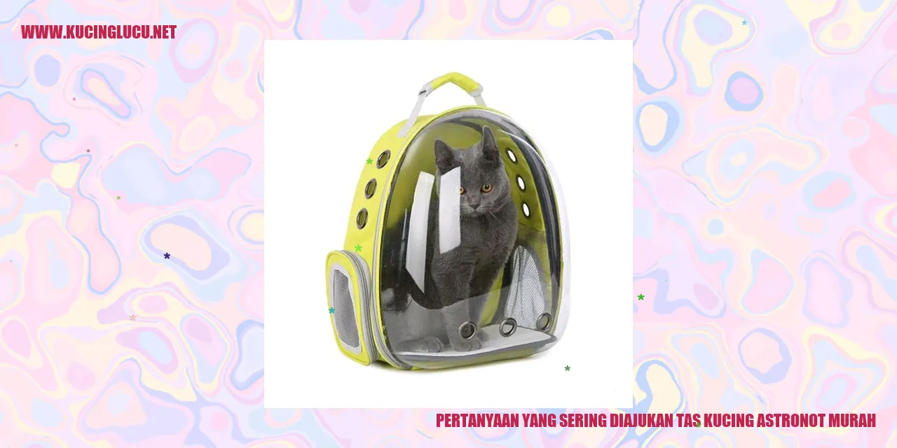 Tas Kucing Astronot Murah