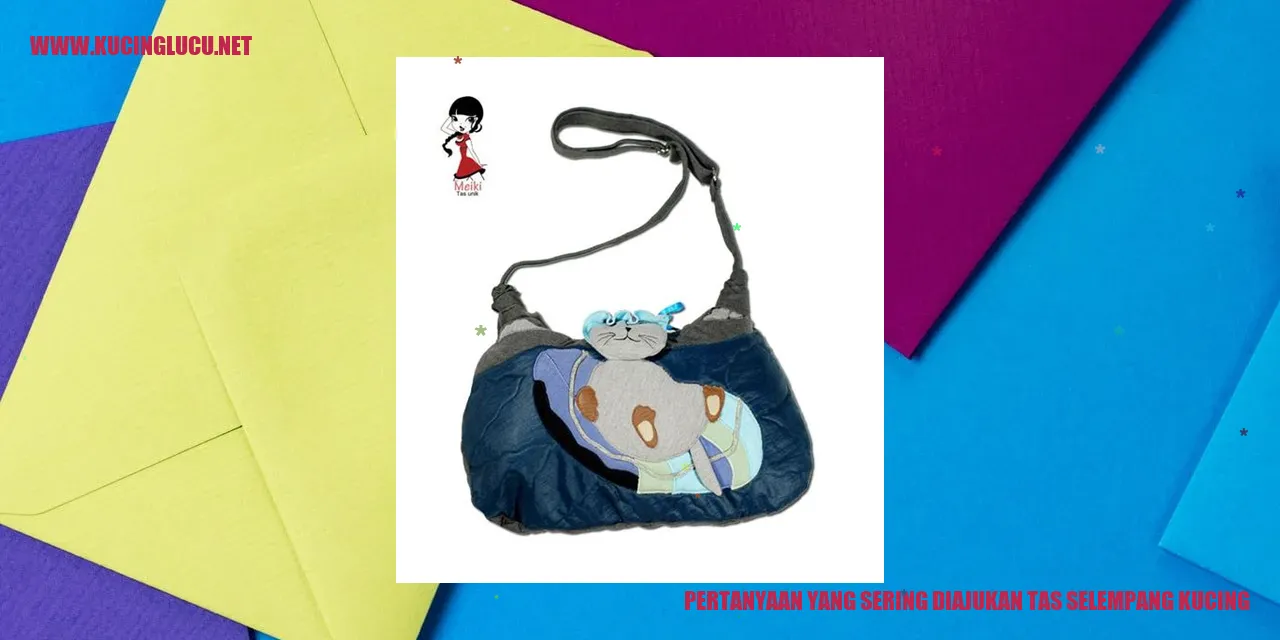 Gambar Tas Selempang Kucing