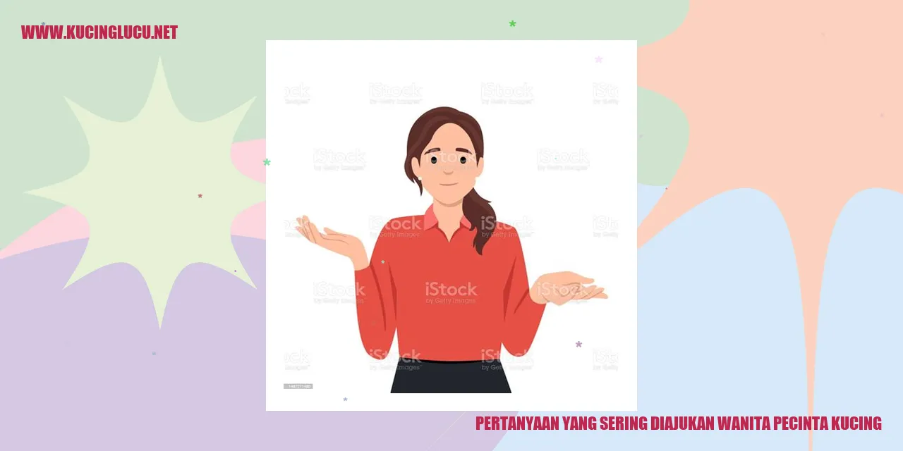 Wanita Pecinta Kucing