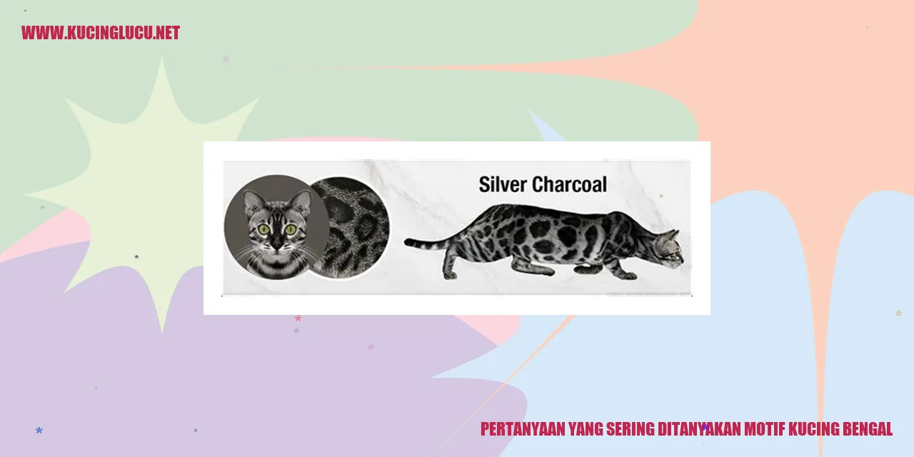 Motif Kucing Bengal