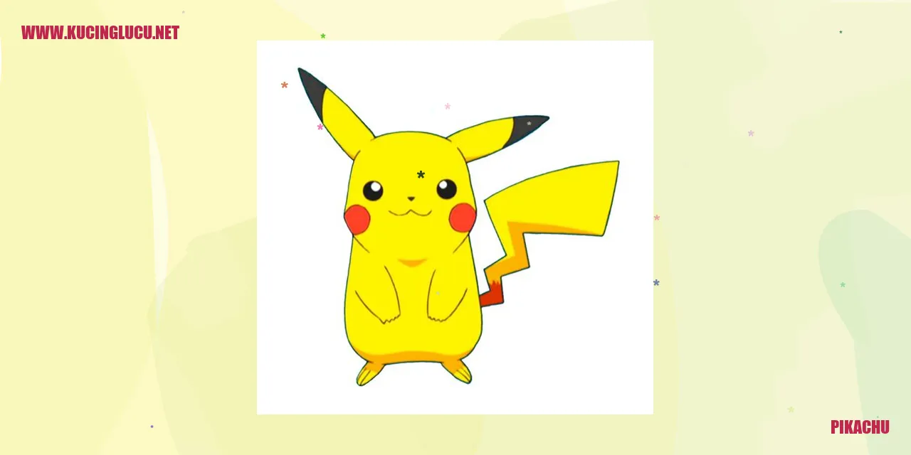 Foto Menggemaskan Kucing Kucing Pikachu