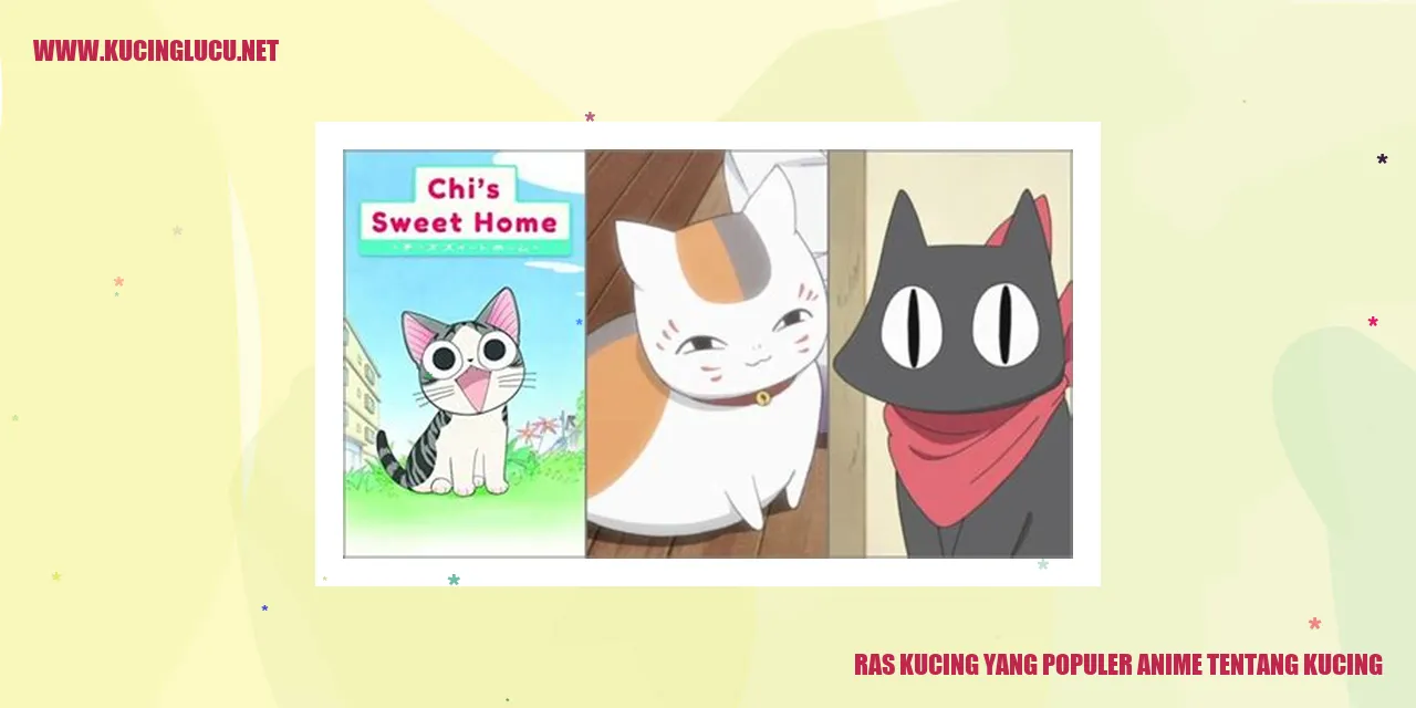 gambar kucing di anime