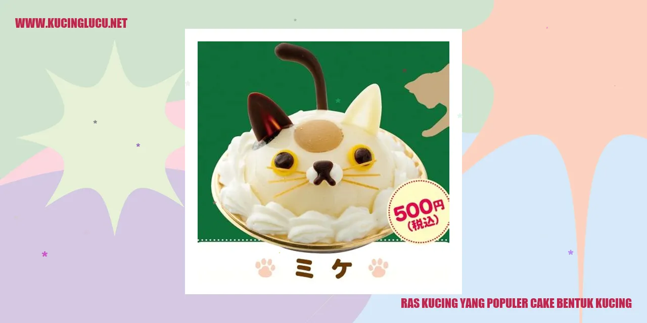 Kucing-kucing yang Populer dengan Bentuk Kucing