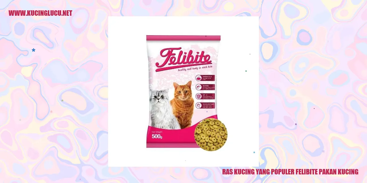 Ras Kucing yang Terkenal dalam Felibite Pakan Kucing
