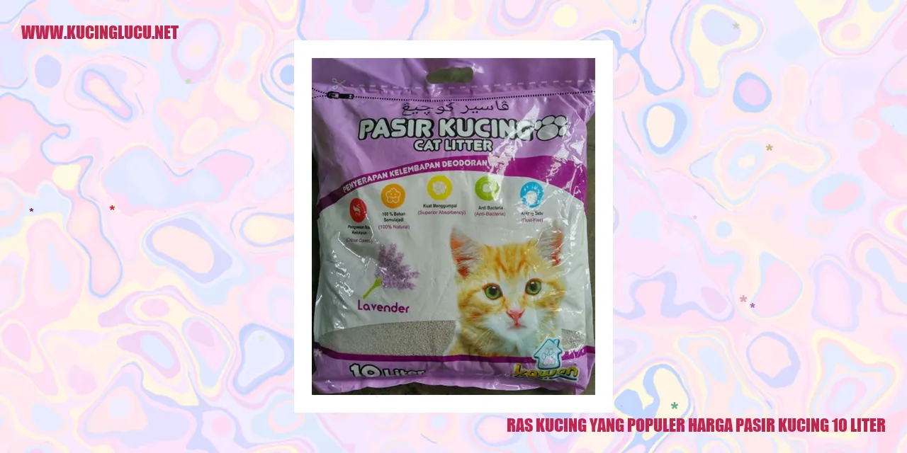 Ras Kucing yang Populer Harga Pasir Kucing 10 Liter