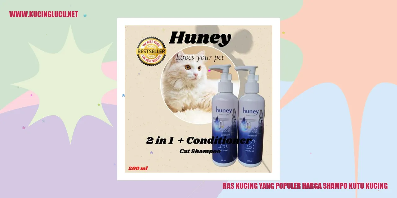 Ras Kucing yang Populer dan Harga Shampo Kutu Kucing