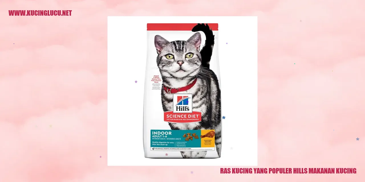 Ras Kucing yang Populer hills makanan kucing
