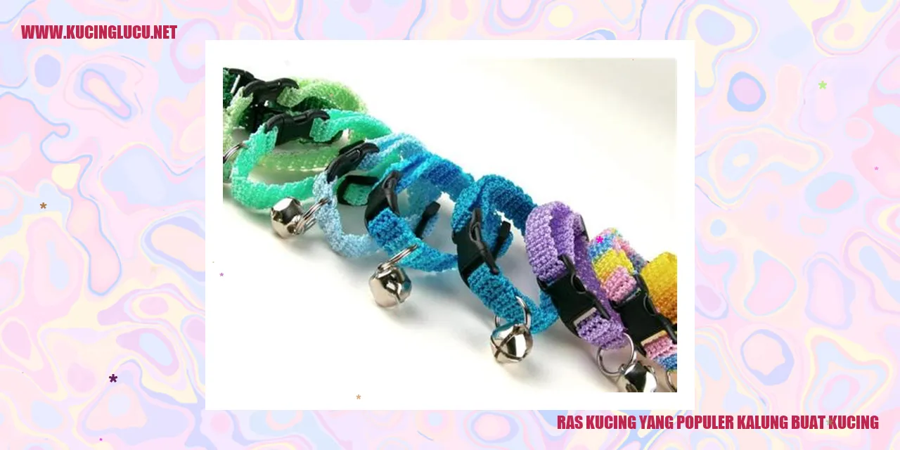 Ras Kucing yang Populer kalung buat kucing