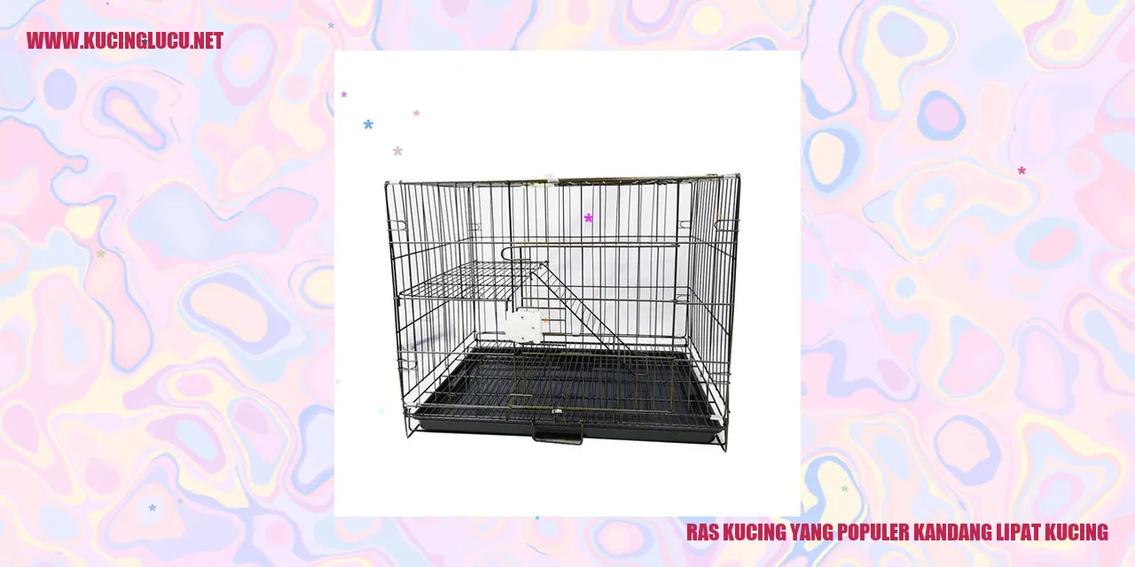 Kandang Lipat Kucing