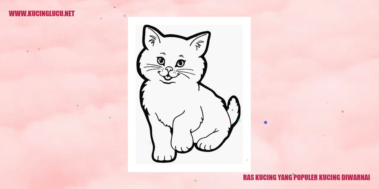 Kucing Ras dengan Warna yang Populer