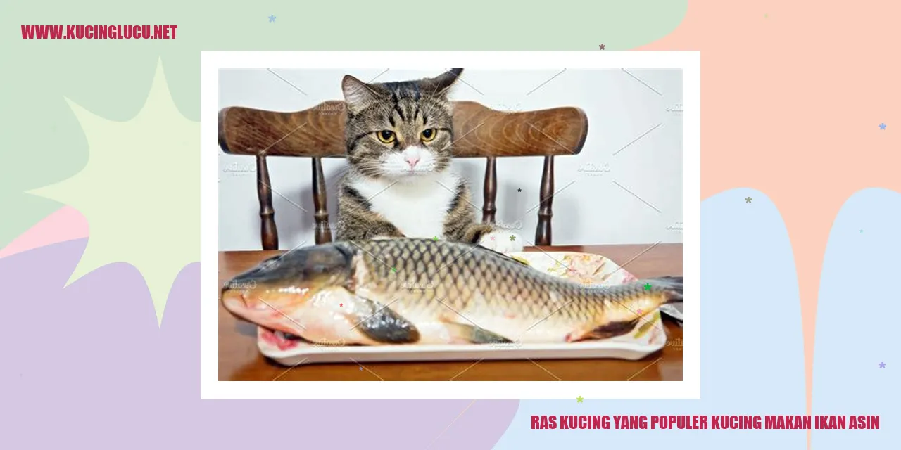 Kucing Makan Ikan Asin