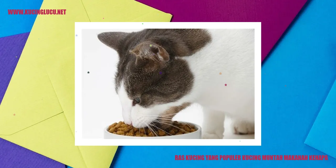 Ras Kucing yang Populer