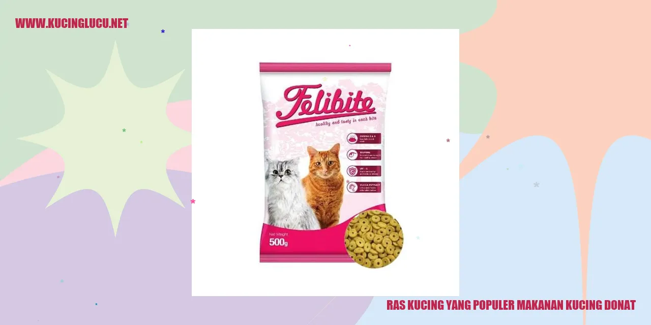 Kucing dengan Ras yang Gemar Donat