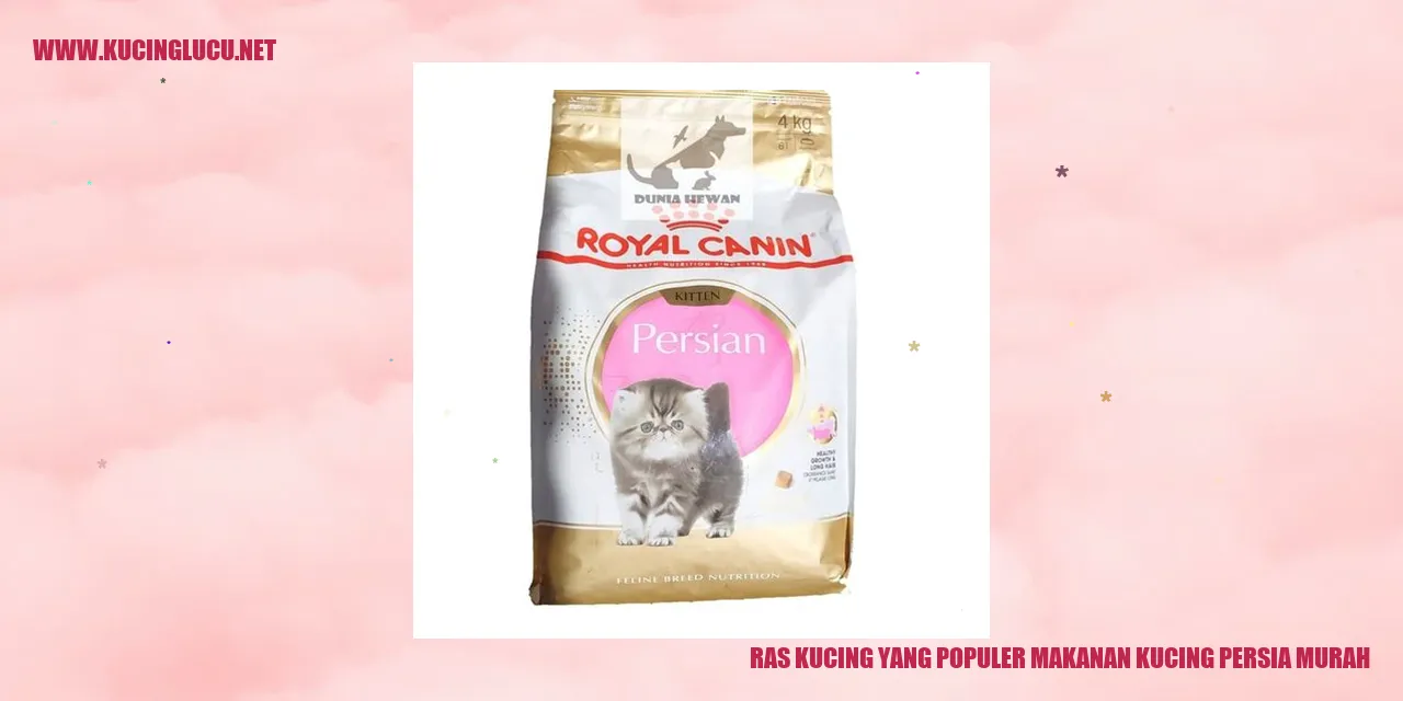 Ras Kucing yang Populer