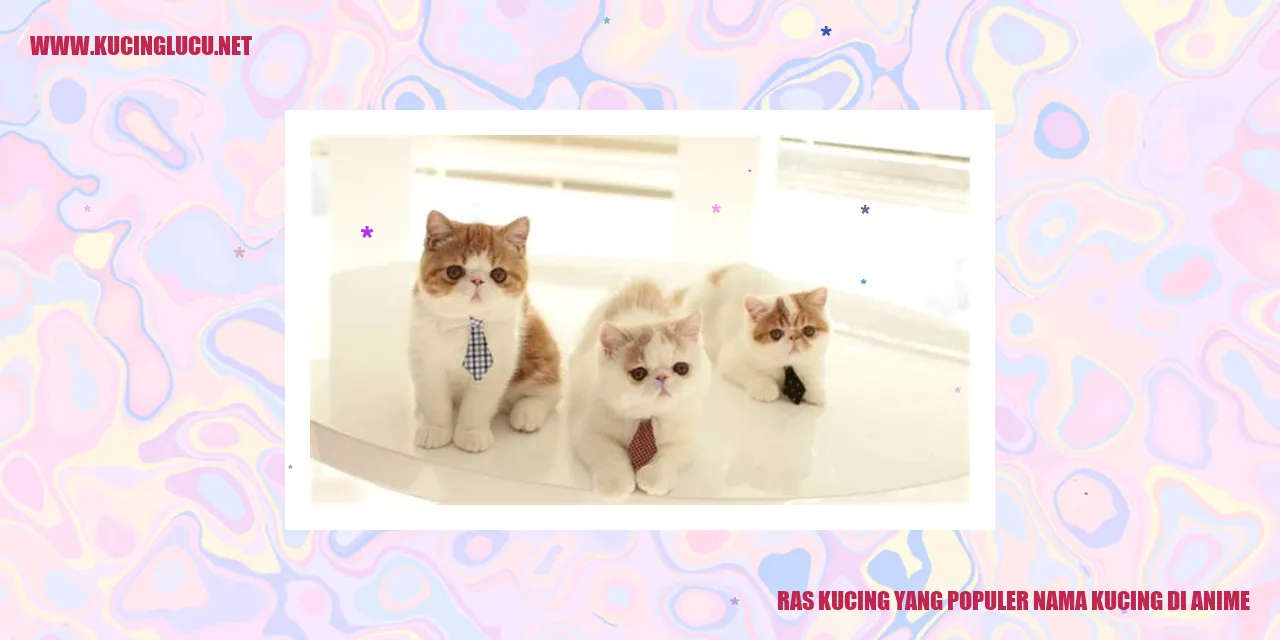 Gambar Kucing di Anime