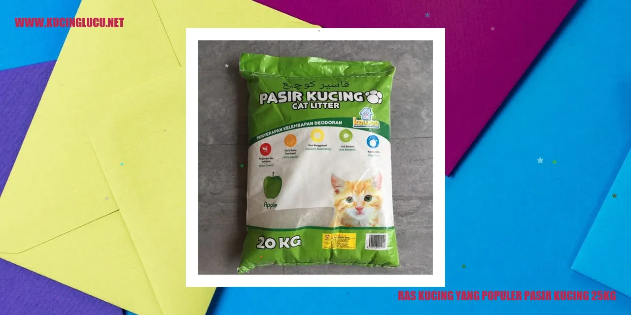 Pasir Kucing 25kg yang Populer
