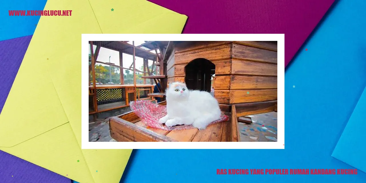 Kucing Terkenal di Tempat Tinggal dan Kandang Kucing