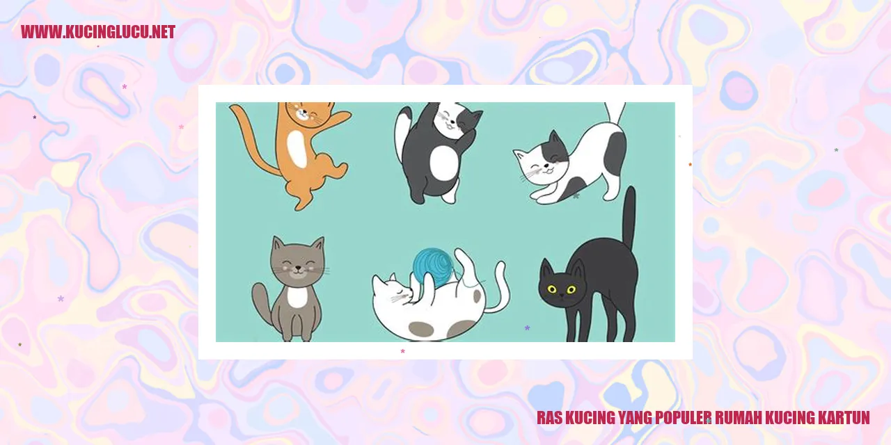Ras Kucing yang Populer rumah kucing kartun
