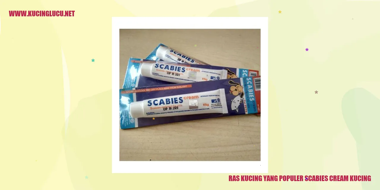 Ragam Krim Terpopuler untuk Mengatasi Scabies pada Kucing