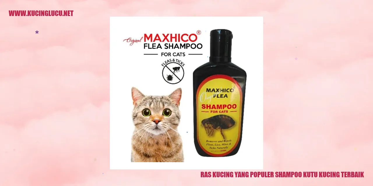 Shampoo Kutu Kucing Terbaik