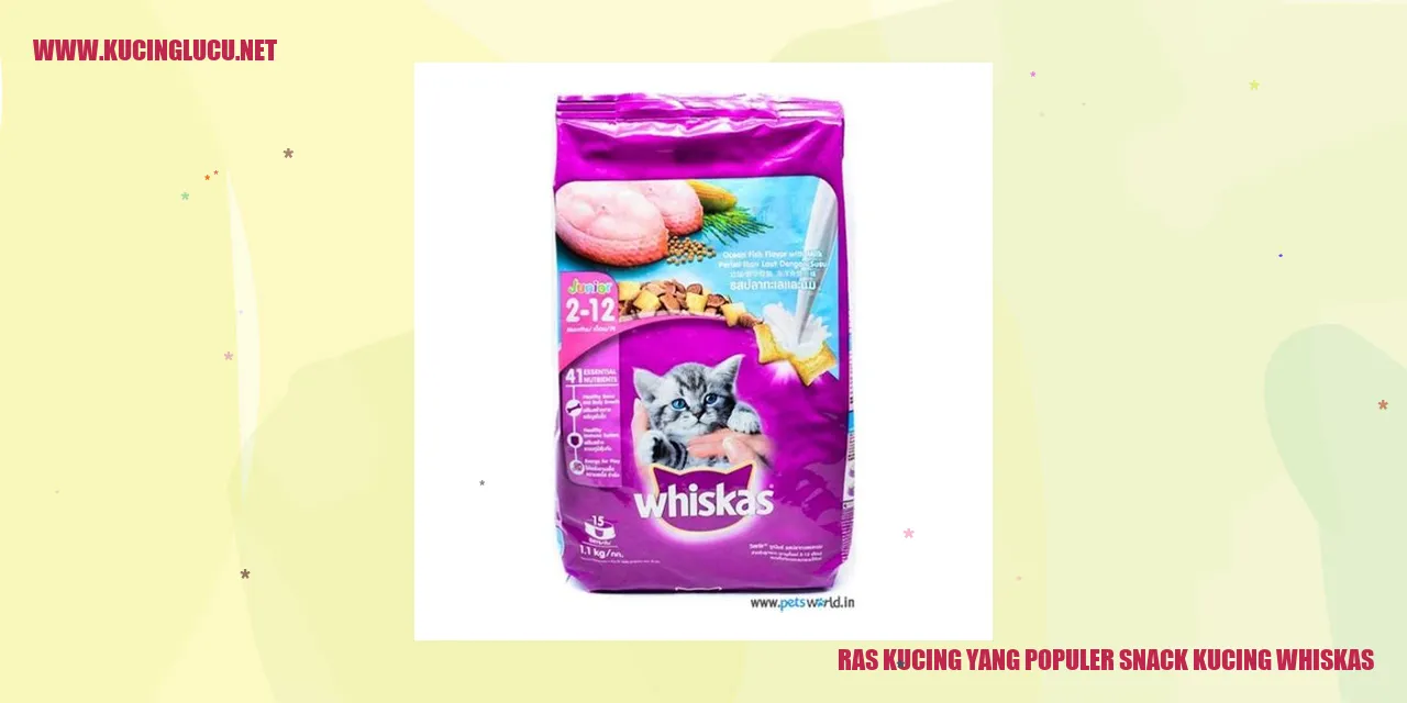 Gambar Ras Kucing yang Populer di Snack Kucing Whiskas