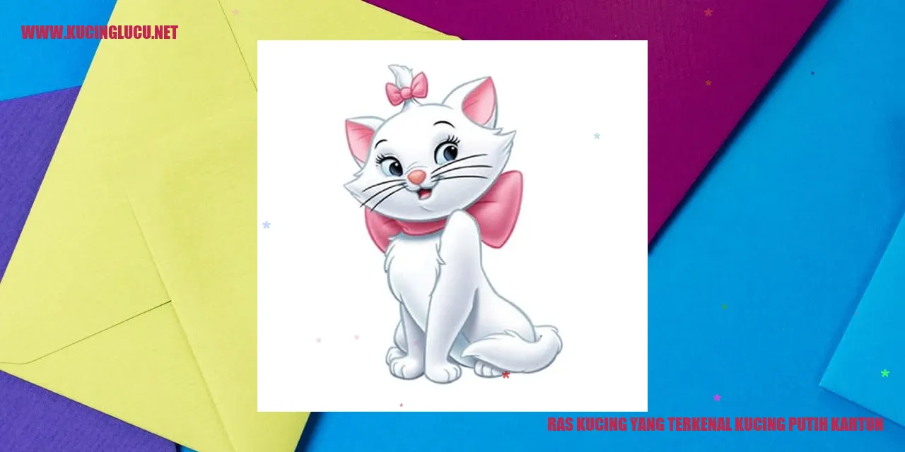 Ras Kucing yang Terkenal: Kucing Putih dalam Kartun