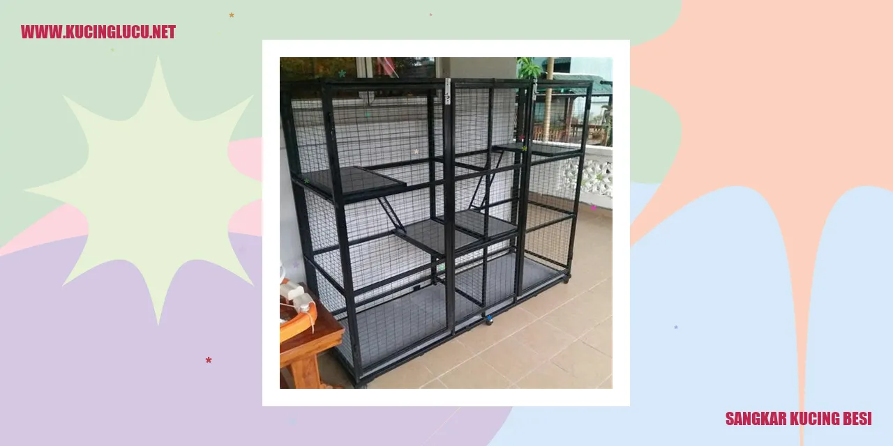 Sangkar Kucing Besi