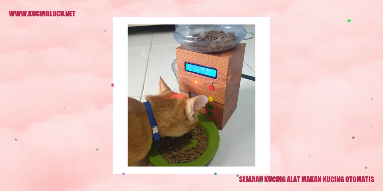 Gambar Pemberi Makan Kucing Otomatis