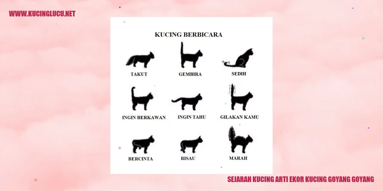 Kucing Menggerakan Ekornya dengan Goyang-Goyang