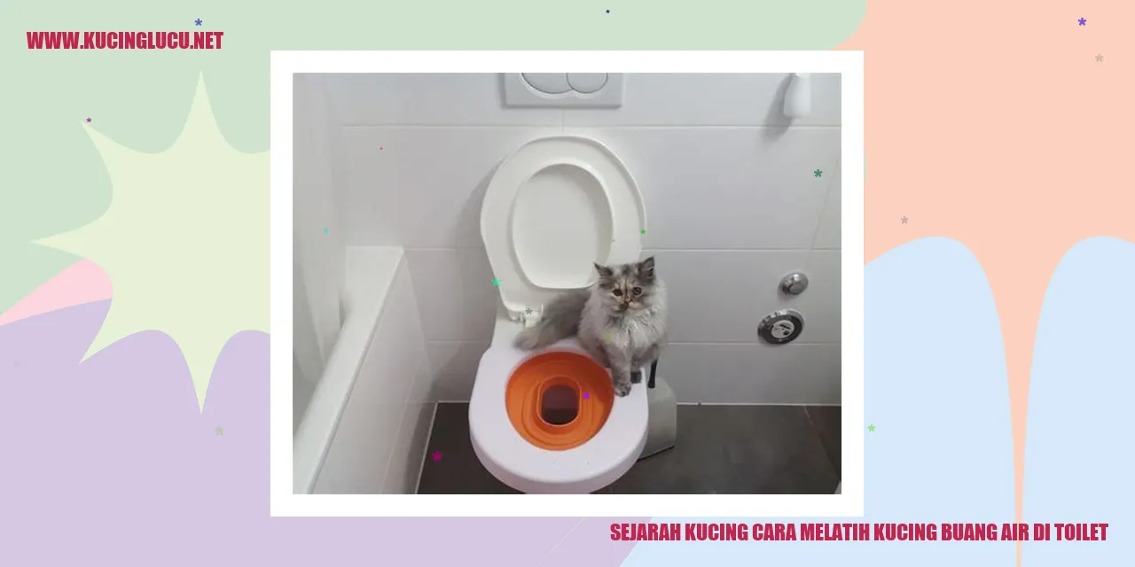 Gambar Kucing yang Menggunakan Toilet