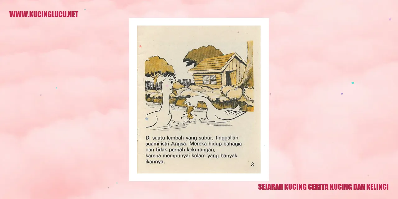 Gambar kucing dan kelinci