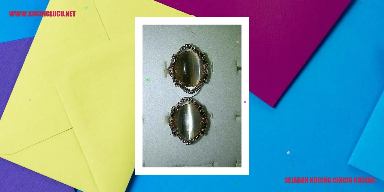 Gambar Sejarah Kucing Cincin Kucing