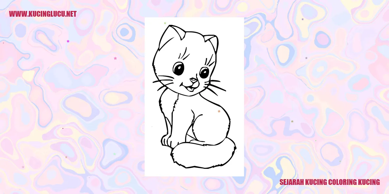 Gambar Kucing Berwarna