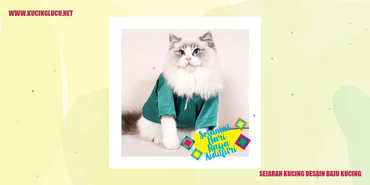 Gambar Kucing Desain Baju Kucing