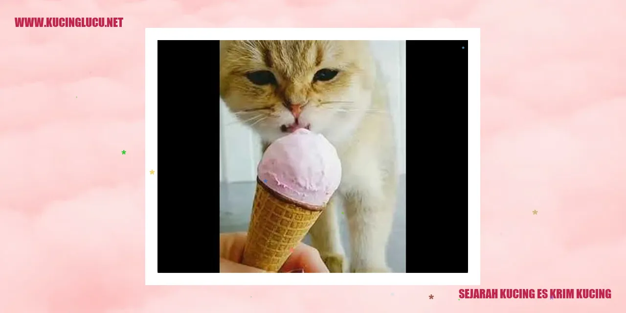 Kucing Eskrim: Lezat dan Menggemaskan