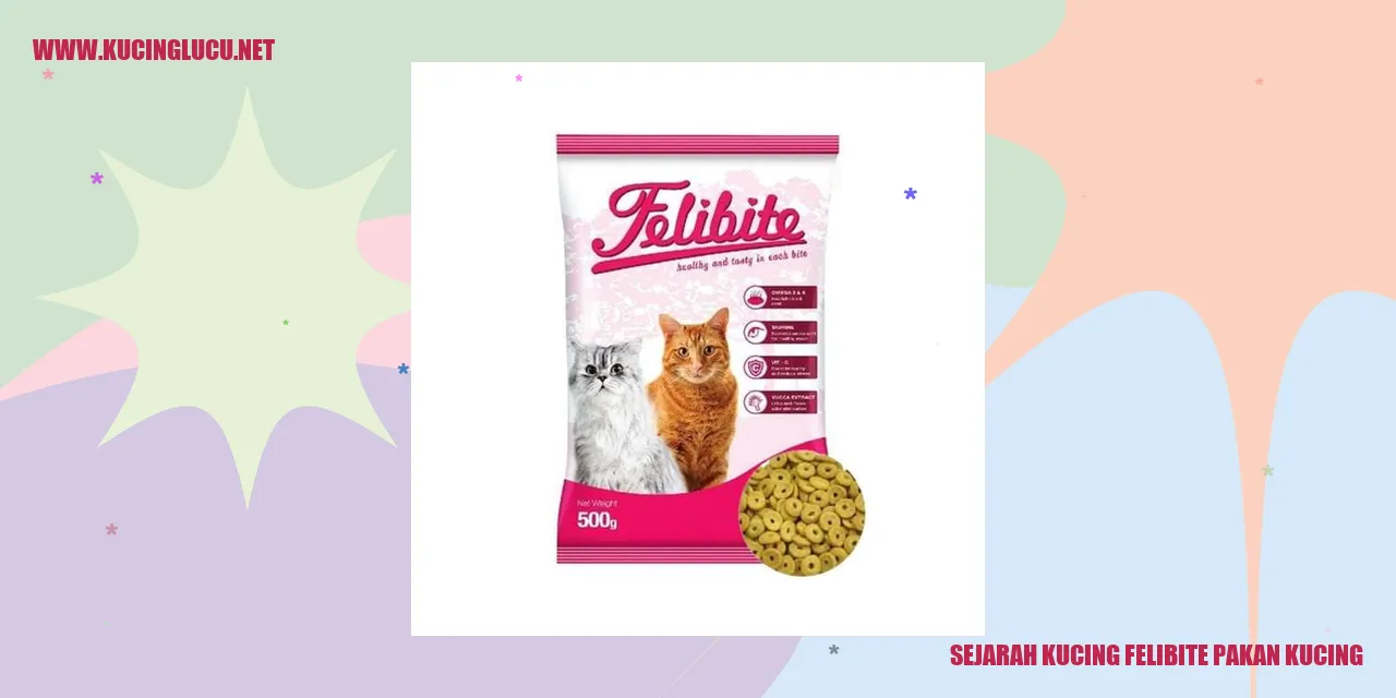 Sejarah Kucing felibite pakan kucing