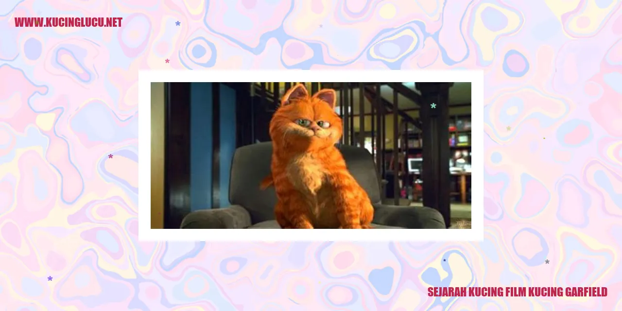 Sejarah Kucing film kucing garfield