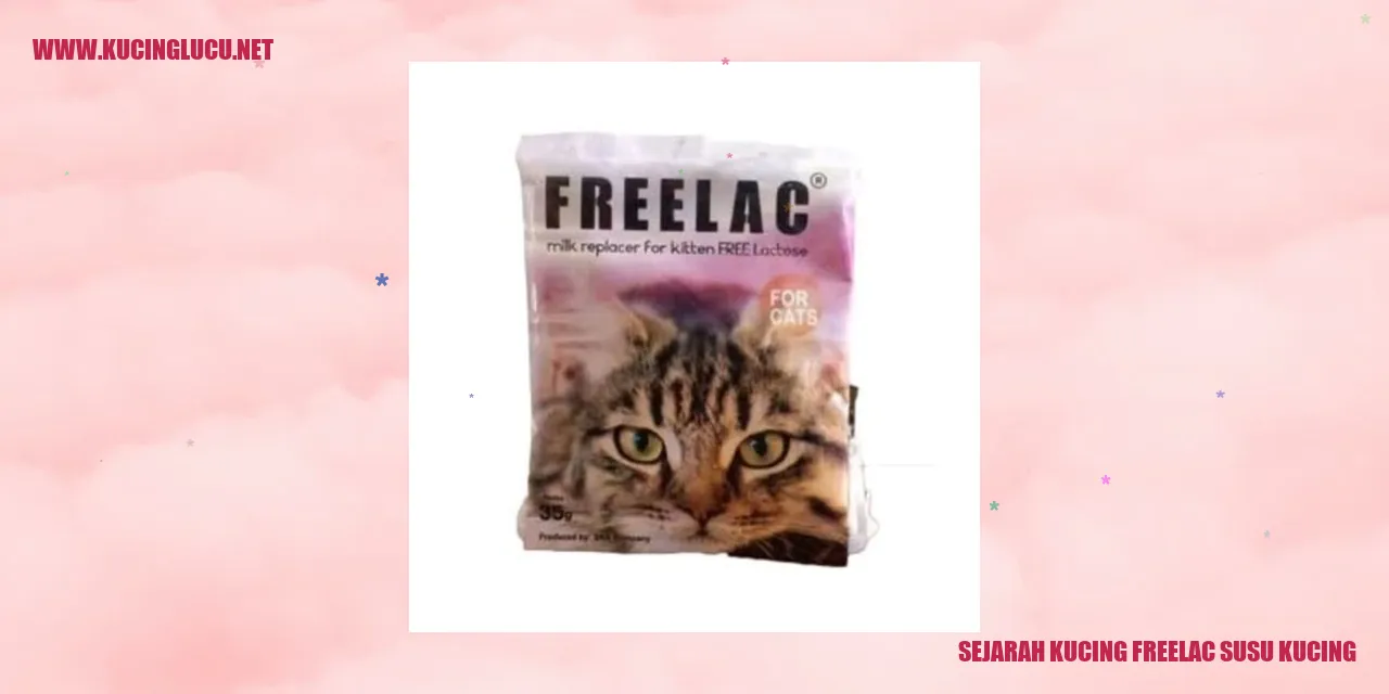 Sejarah Kucing Freelac Susu Kucing